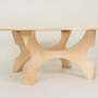 NEMO Table Wood Glass Natural 4