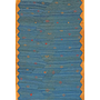 Kilim Gashgai Teppich Blau 0