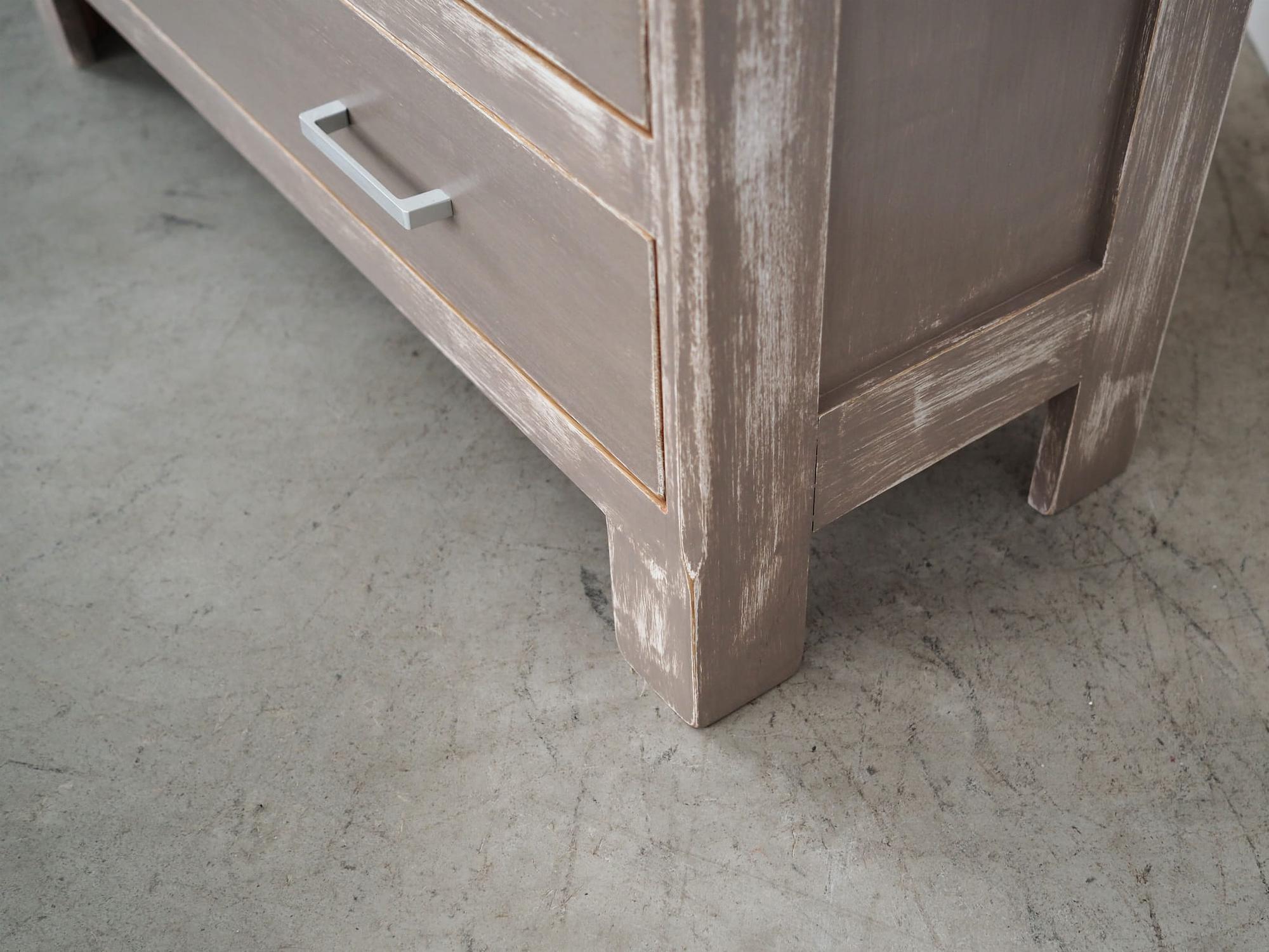 Display cabinet Oak 1980s 14