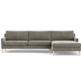 Astha Sofa Récamiere Rechts Planet Grey Green 0