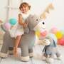 Cocker Maxi plush toy cotton wood grey 7