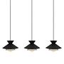 Grizedale Pendant Lamp Steel 3-light 0