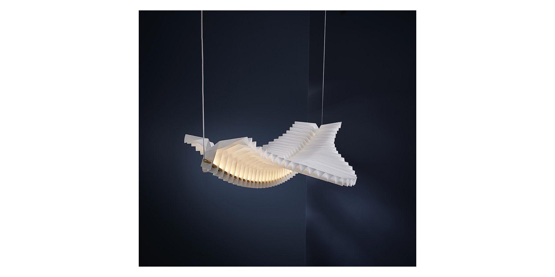 Sora Origami Pendant Light White 2