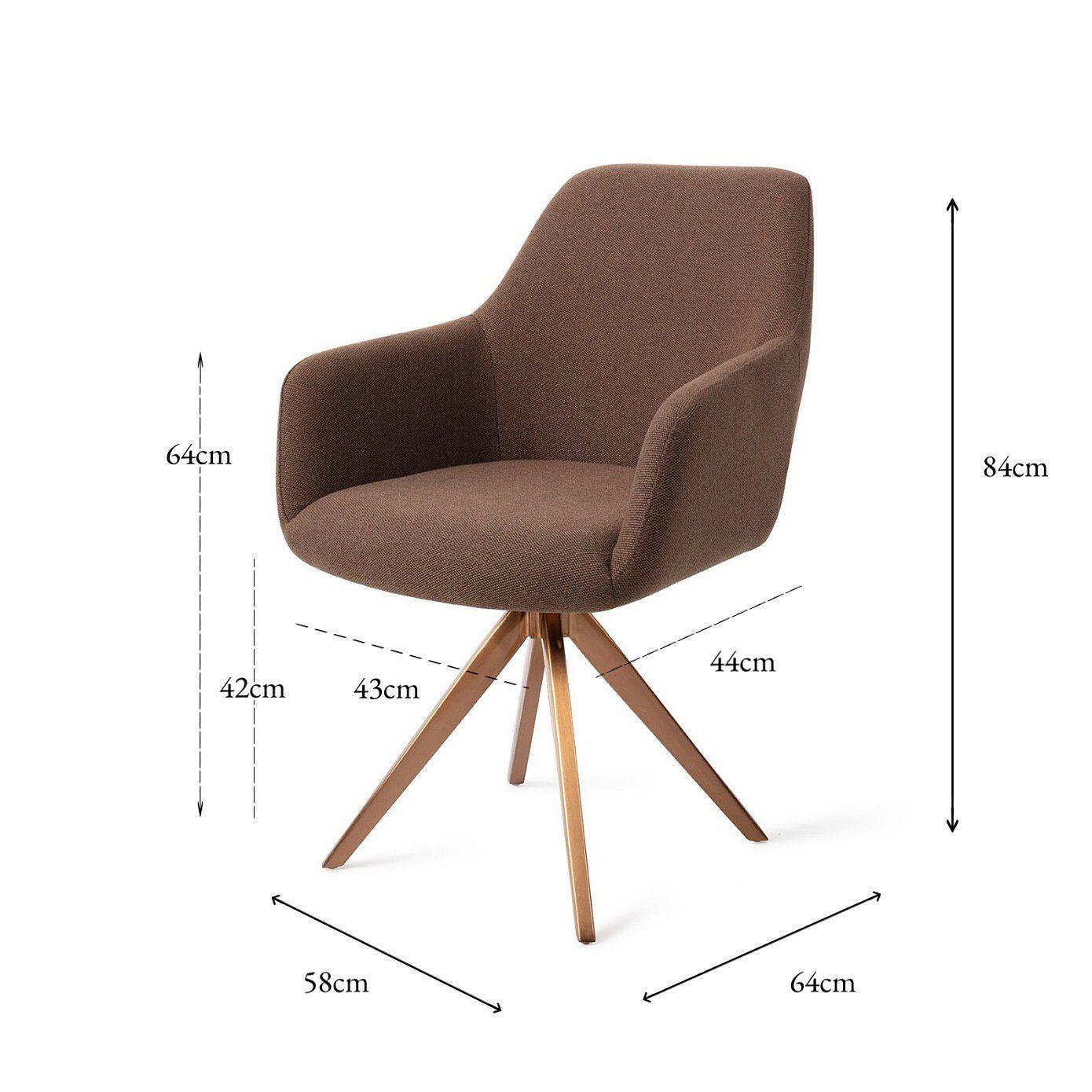 Hiroo Esszimmerstuhl Rustic Rye 4