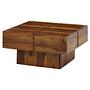 Coffee Table Dalwitz Sheesham Solid Dark Brown 0