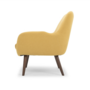 Moby Sofa 2-Sitzer Nussbaumholz Textil Curry 4