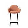 Kushi Barstool Amber Orange 3