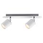 Tube I Ceiling lamp Aluminum 2-flame 0