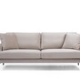 Modern sofa 3-seater Beige 1