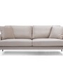 Sofa 3-Sitzer Textil Beige 1