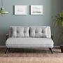 Sando Sofa Bed 2-Seater Bouclé Grey 1