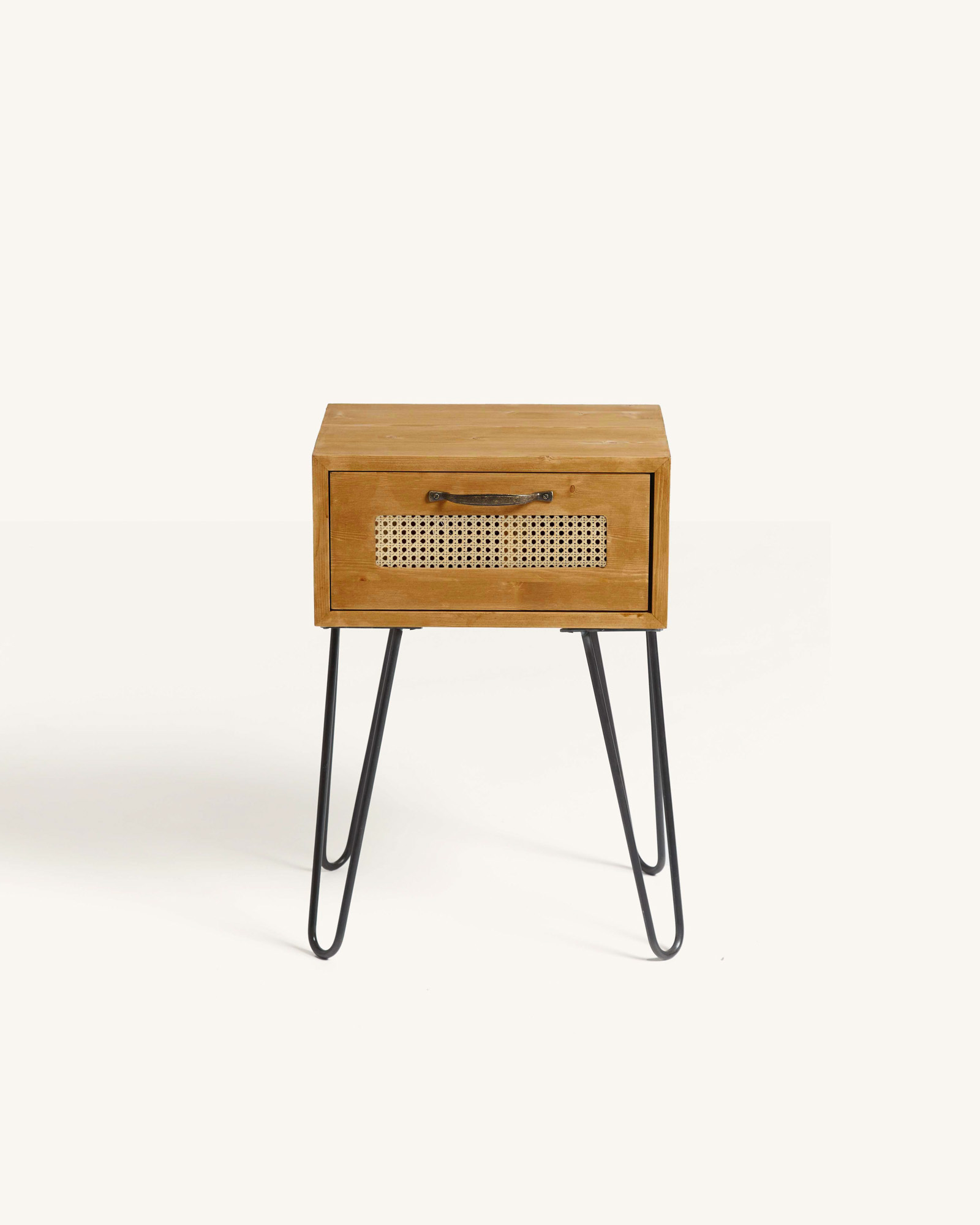 Haydé-Industrie Nachttisch Holz Sand 0