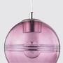 5-flammige Pendelleuchte Glas Bunt 5