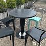 Table Wood Metal Black 0