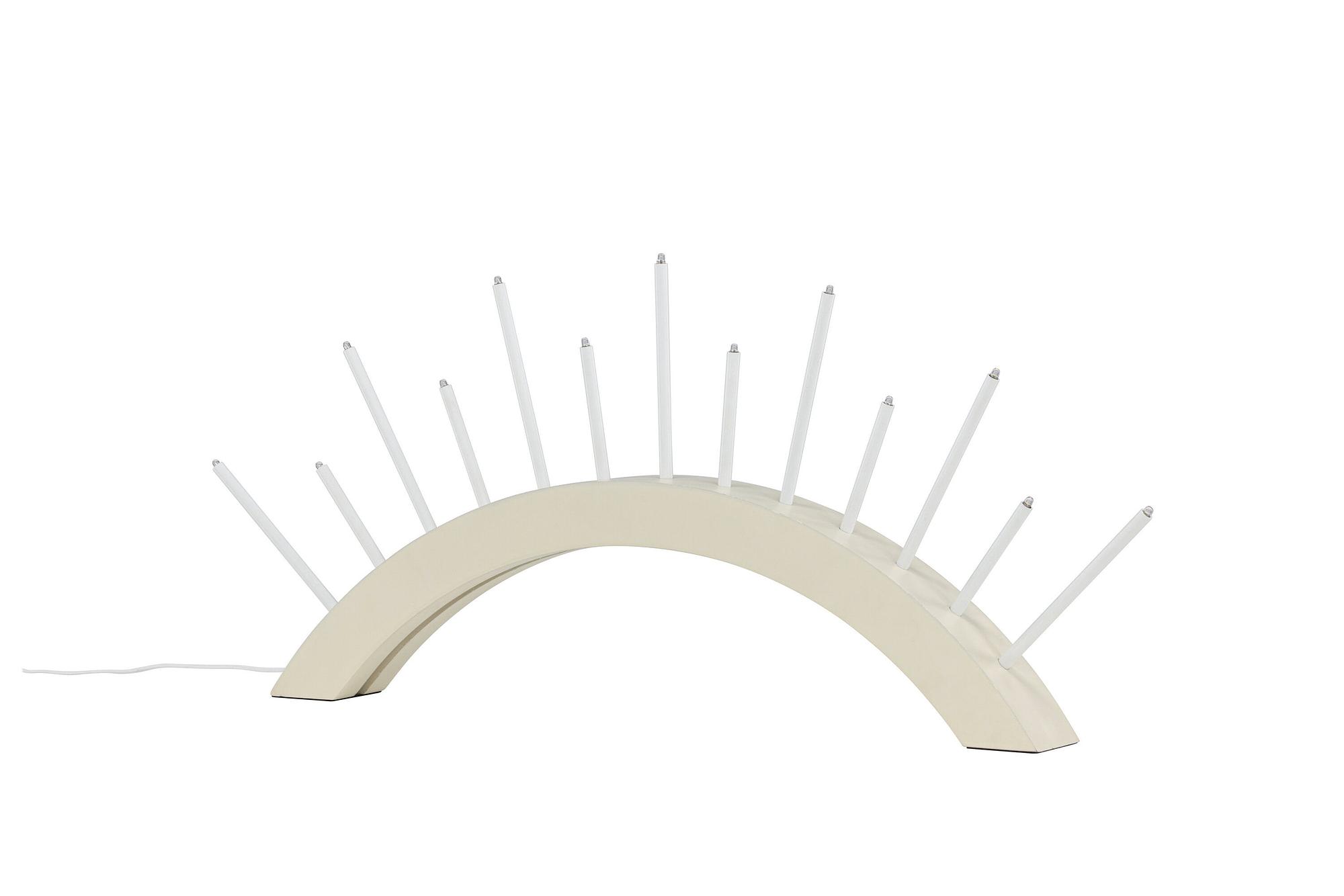 Björnrike Candle holder MDF Whitewash 1