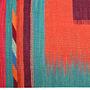 Kilim Gashgai Teppich Orange Blau 1