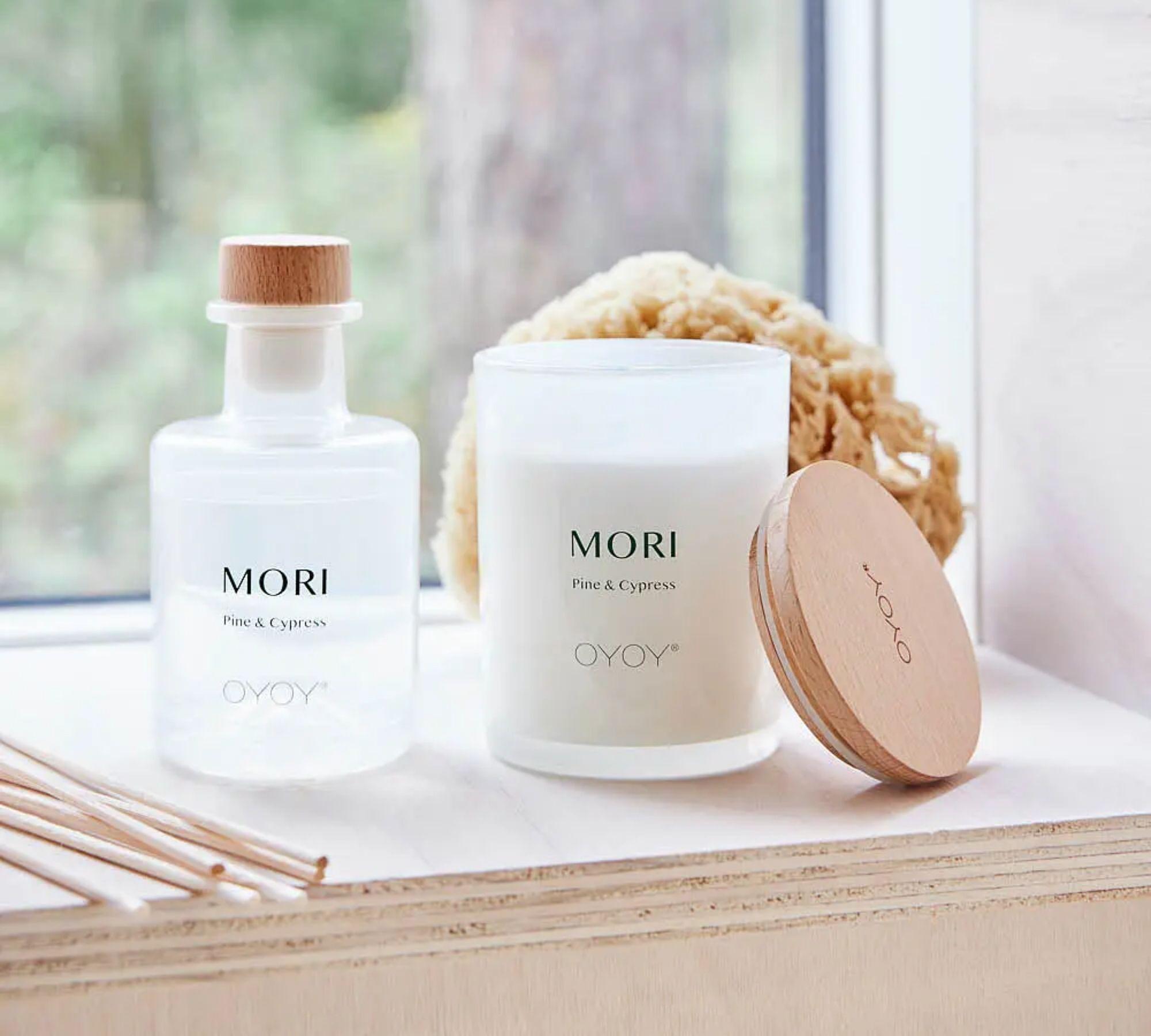 Mori diffuser glass wood transparent 1