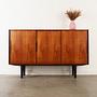 Highboard teak wood 1960s 2