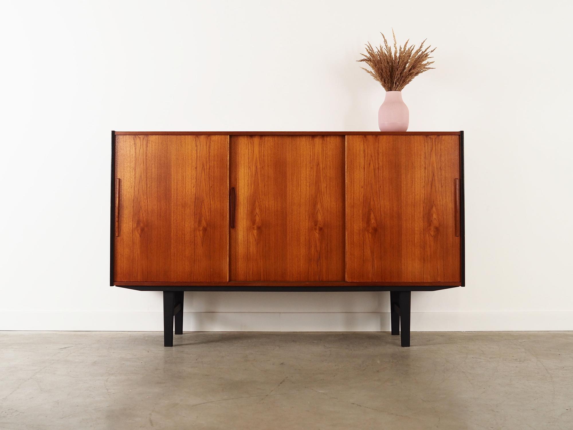 Highboard teak wood 1960s 2