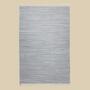 Teppich Baumwolle Grau 60x120cm 0