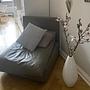 Shiraz Modul Sessel Leder Taupe 0