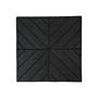 2x Rechteckiger Beistelltisch Mangoholz Metall 3