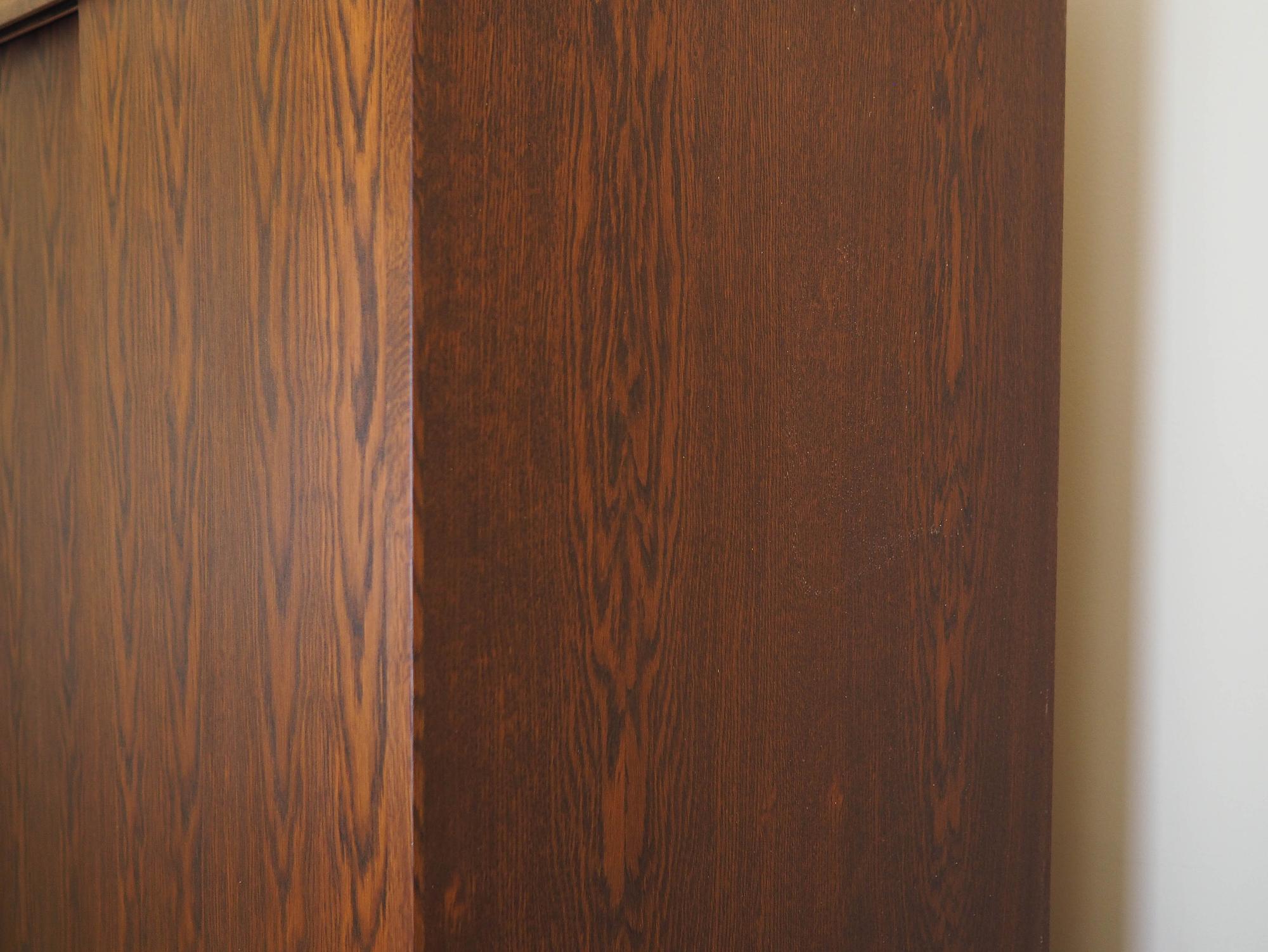 Oak cabinet Brown 1970s 14