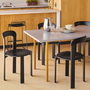 Two Colour Tisch rechteckig Grau 3
