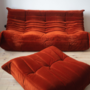 Togo Lounge Set 2-piece Cord Orange 1