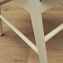 4x Dining chair Beech 1970s 12