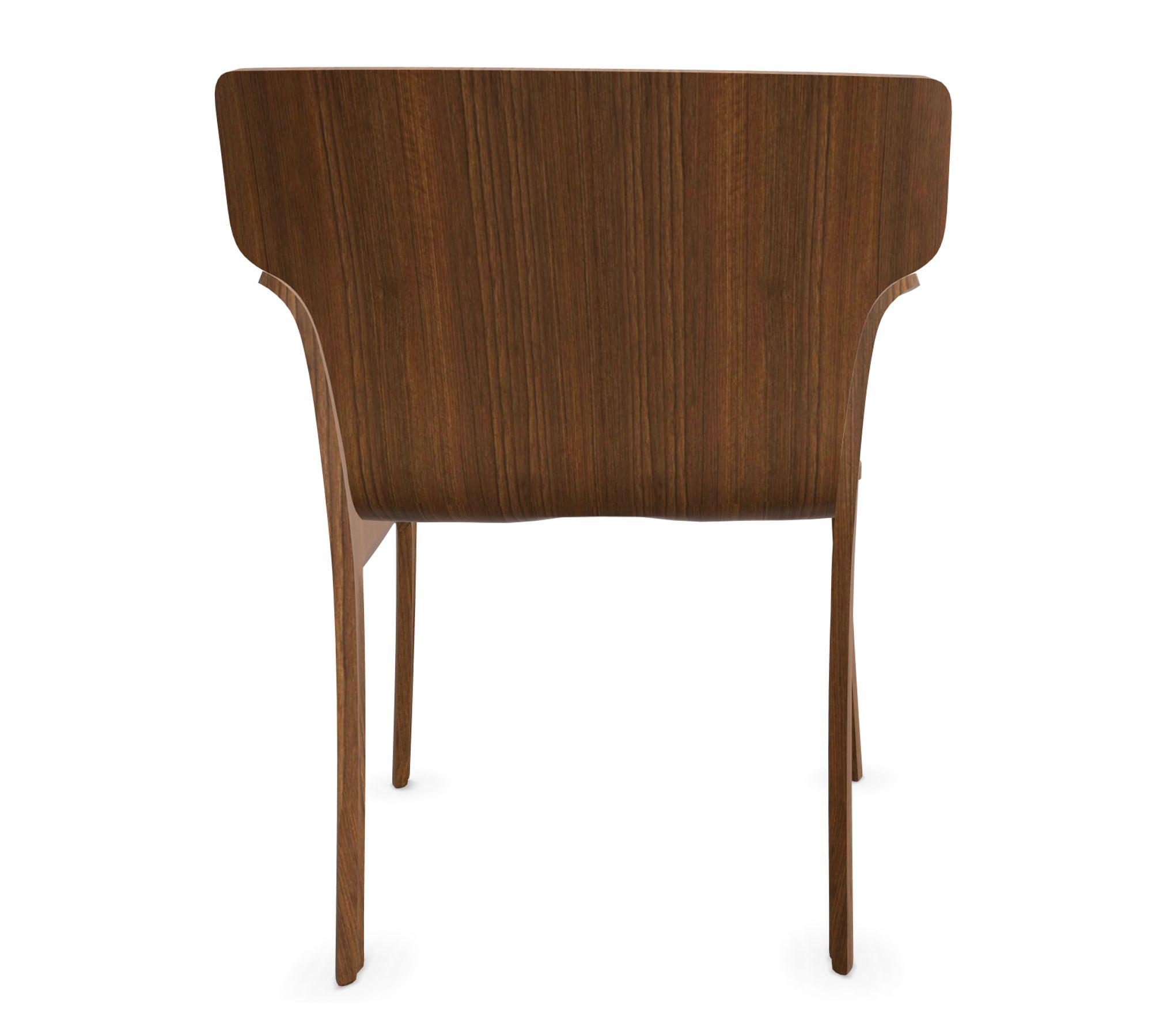 Adela Rex Armchair Walnut Wood Brown 4