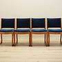 4x Dining chair Beech wood 1950s 13