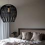 Montego Lampenschirm Rattan Schwarz Ø 50cm 4