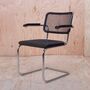 S 64 N Thonet Stuhl Metall Holz Schwarz 0