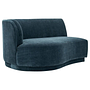 Nora 2-Sitzter Chaise Modul Links Danny Dusty Blue 0