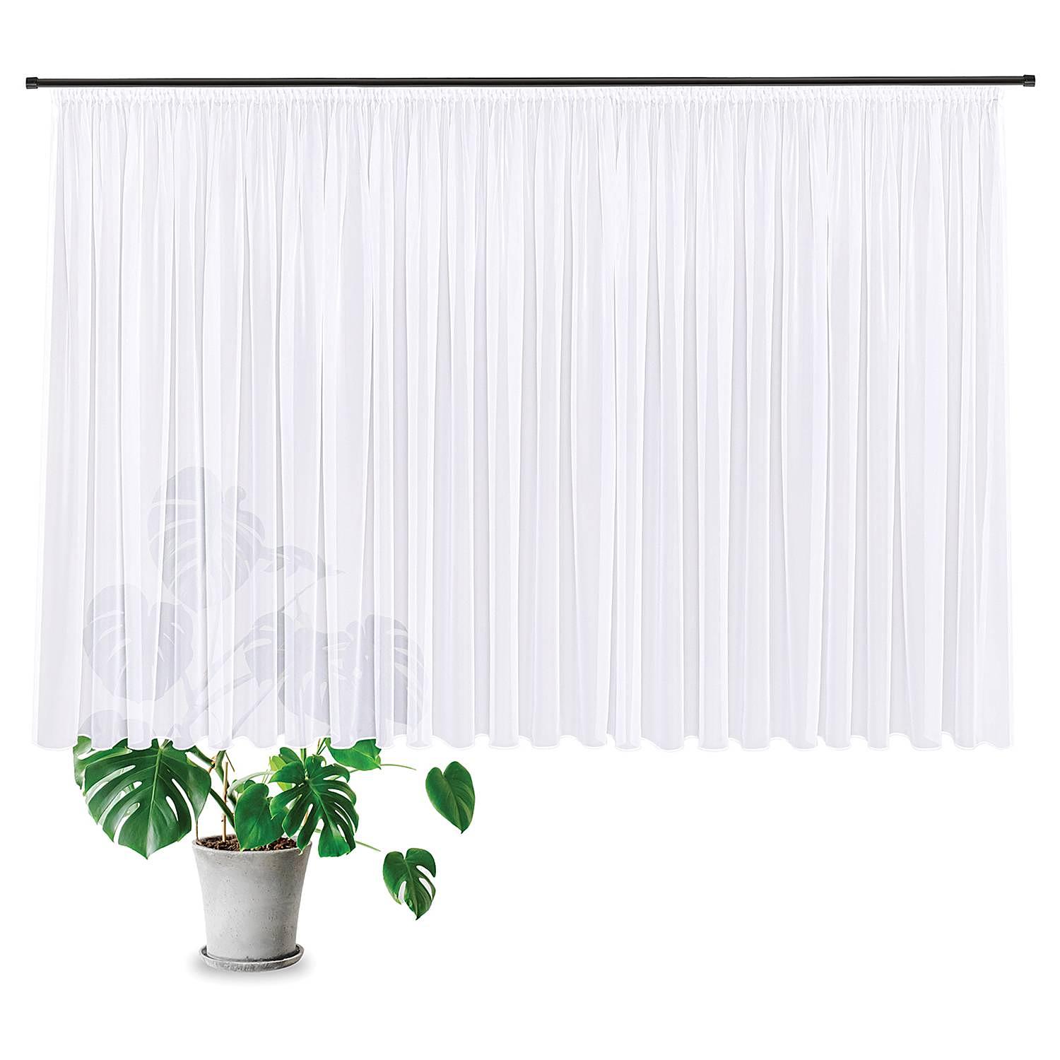 Gardine Laura II Webstoff Weiß 600 x 175 cm 3