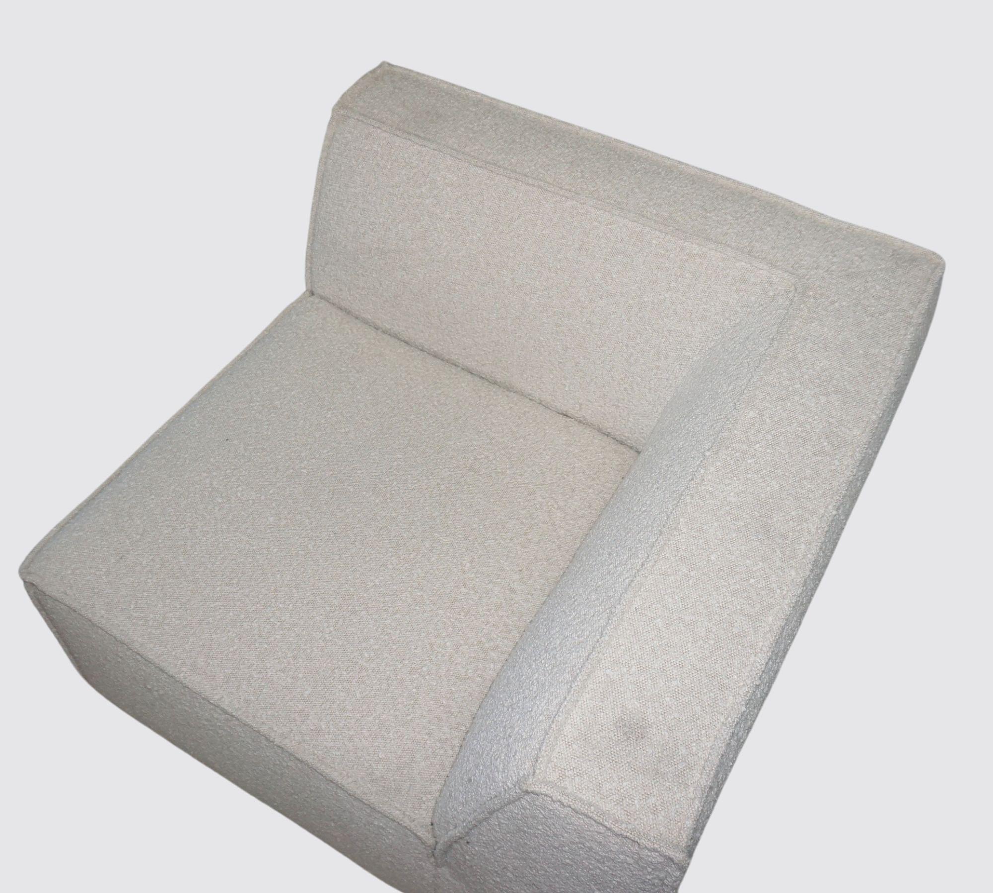 Dane 1-Sitzer Eckmodul Links Maya Cream 5