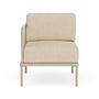 Hadley Outdoor 1-Seater Module Left Marzipan 0