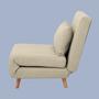 Schlafsessel Webstoff Beige 2