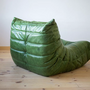 Togo Armchair Pull-Up-Leather Green 3