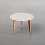 Beluga Couchtisch Linoleum Mushroom Ø 57cm 0