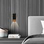 Sayos Wandleuchte Aluminium Schwarz 2