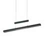 LED pendant lamp 3-light metal black 0