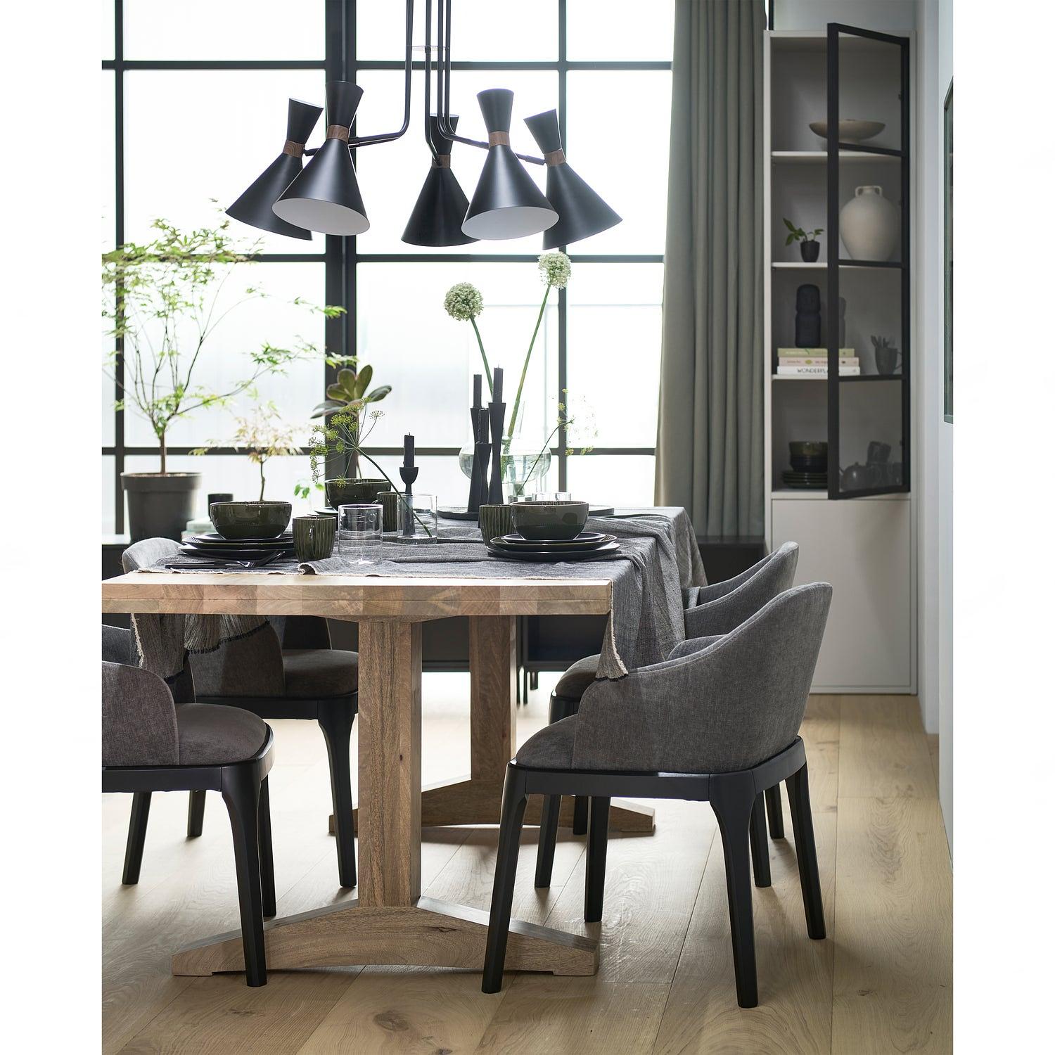 Basic Schrank Holz Grau 1