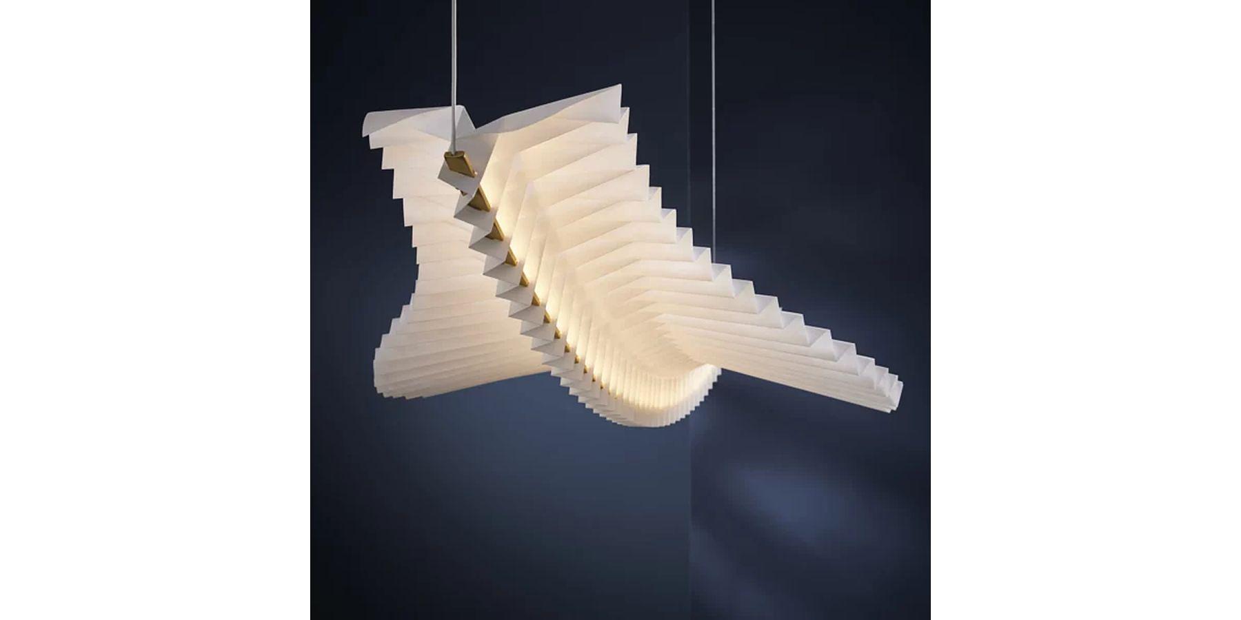 Sora Origami Pendant Light White 3