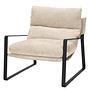 Loungesessel Rusele Chenille Beige 1