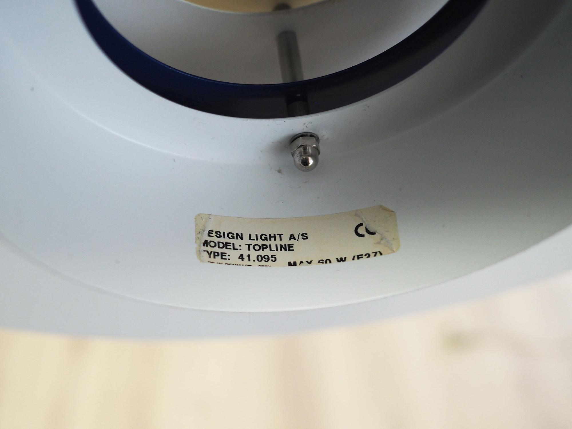 Topline Pendant Lamp 1970s 9