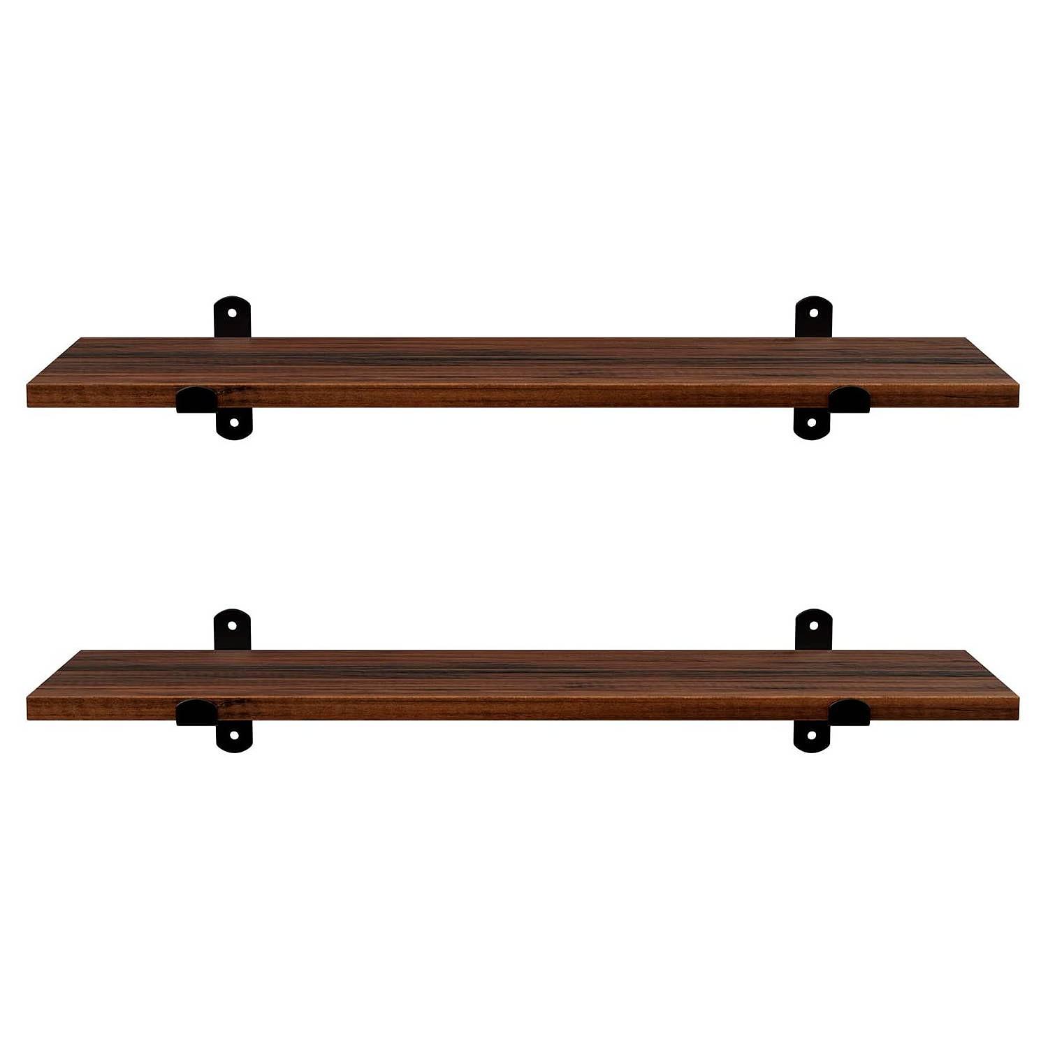 Wandboard Crossville II (2er-Set) Braun / Schwarz 4