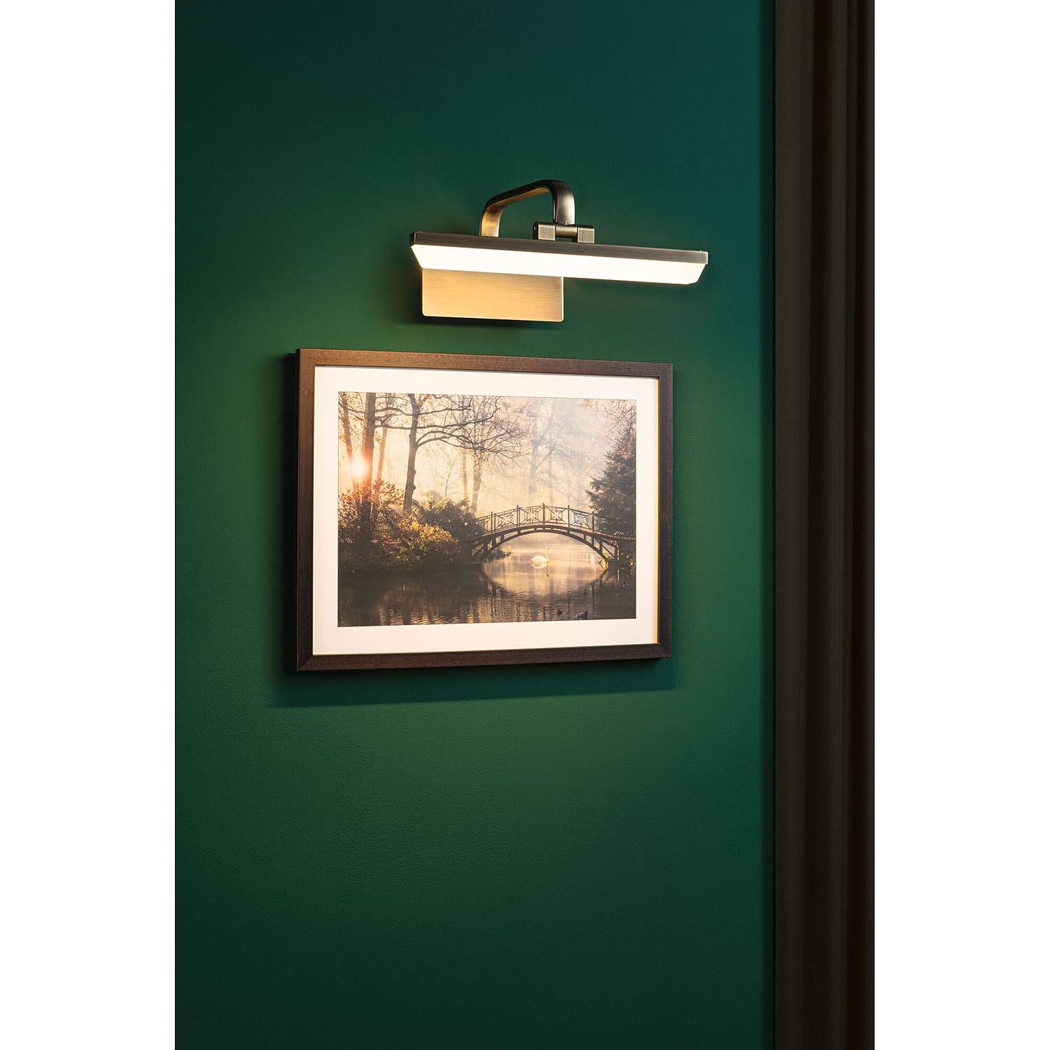 Renan I LED-Wandleuchte Polyacryl Aluminium 1-flammig 2