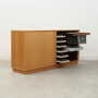 Vintage Sideboard Holz Beige 1980er Jahre 5